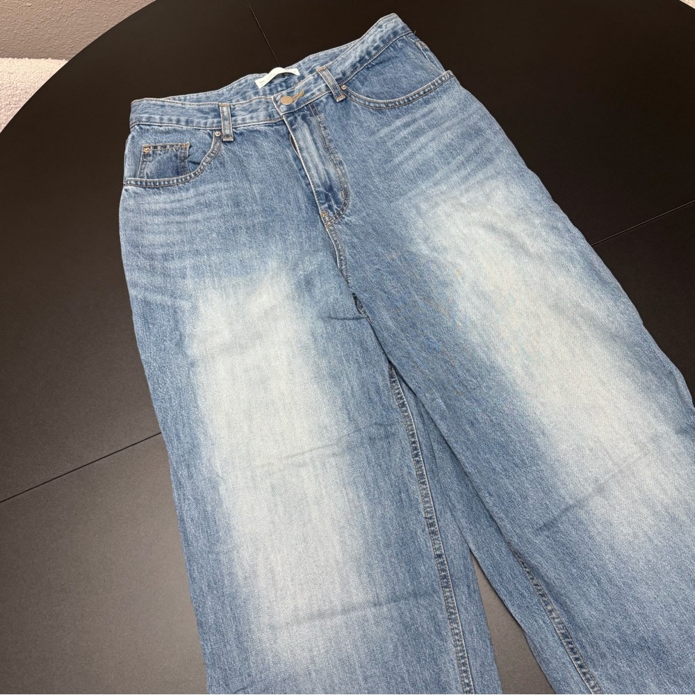 OAK + FORT Light Blue Denim Jeans